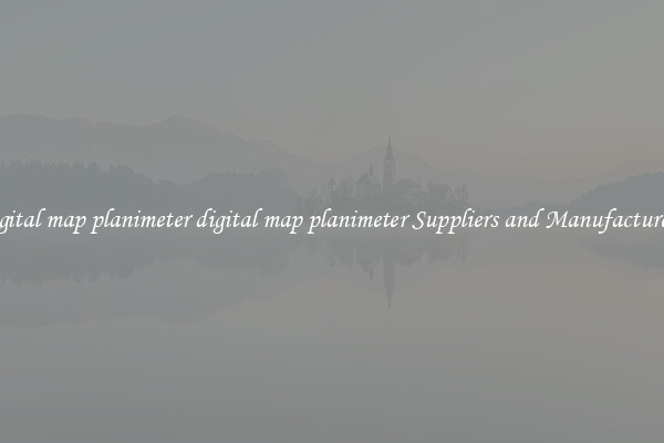 digital map planimeter digital map planimeter Suppliers and Manufacturers