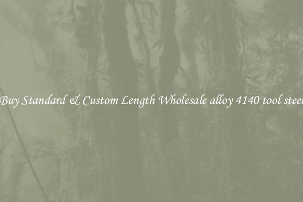 Buy Standard & Custom Length Wholesale alloy 4140 tool steel