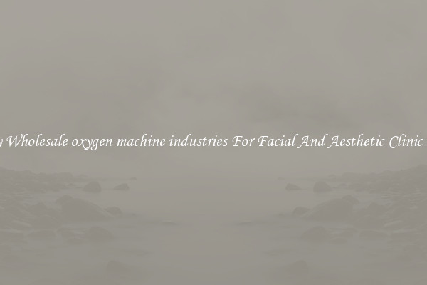 Buy Wholesale oxygen machine industries For Facial And Aesthetic Clinic Use